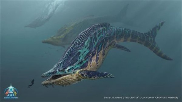 《方舟保存进化》发布复生物“萨斯特鱼龙”看法图 官服将于月底闭闭