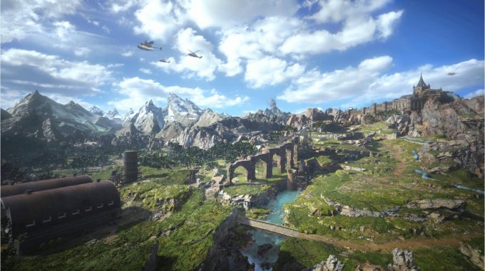 《最终幻念7：复生》官方发布四个地区场景截图及先容