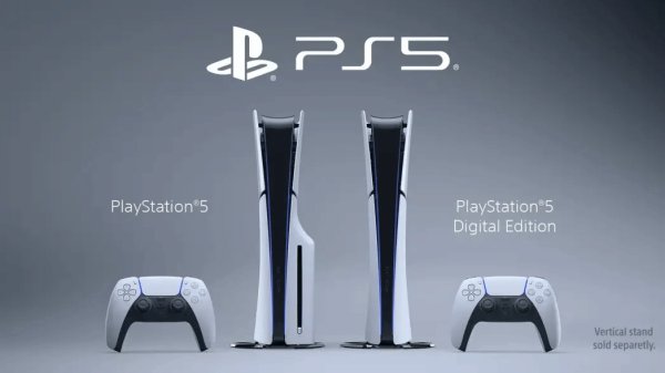 PS5新机型颁布：体积减少重量更新光驱可拆卸