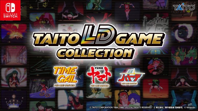 TAITO将在Switch推出高清版本游戏合集 包罗1980年代3款经典LD游戏