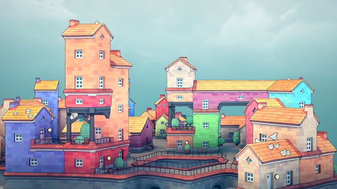 《城镇叠叠乐》做有手就行的水上城镇建造家！