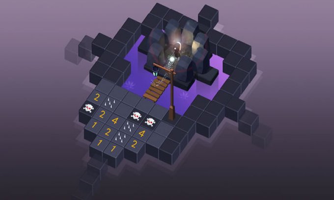 《迷宫边境》一款含有创意扫雷玩法的唯美解谜游戏