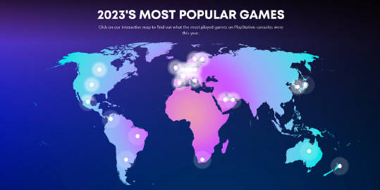 索尼公布2023年全球23个国家玩家在PS主机上的游戏偏好