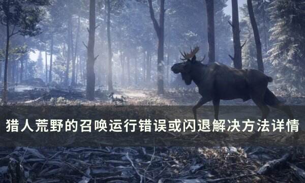 《猎人荒野的召唤》运行错误或闪退怎么办 运行错误或闪退解决方法详情