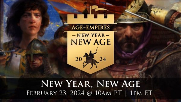 《帝国时代》将于明日开启“New Year New Age”直播