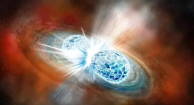 韦伯和哈勃望远镜共同观测到一个超长伽马射线暴 碰撞产生黄金