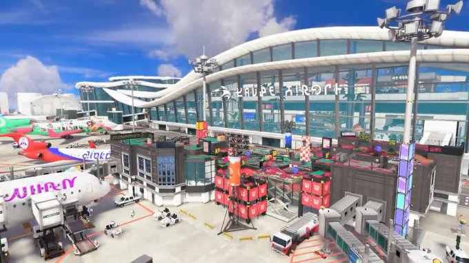 《喷射战士3》新赛季地图「旗鱼机场」展示视频公开