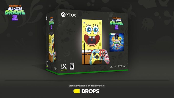 Xbox Series X将推出海绵宝宝主题特别同捆 3月7日限量发售