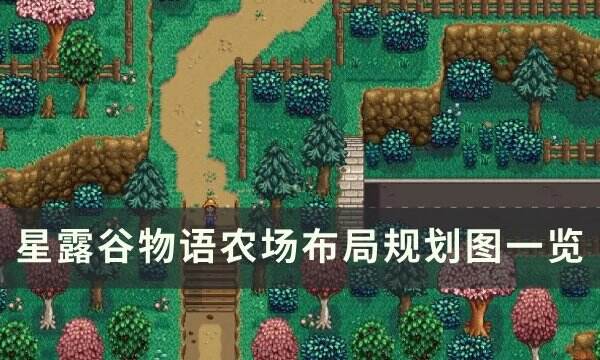 《星露谷物语》农场布局怎么改 农场布局规划图一览