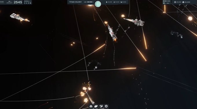 太空即时战略游戏《坠落边界》玩法预告颁布