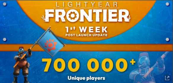 《光年拓荒》一周销量突破70万 官方发文感谢玩家支持