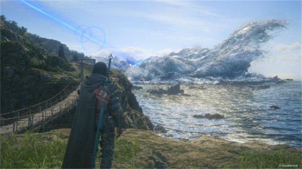 《FF16》新DLC水系召唤兽“利维坦”全新艺术插图公布