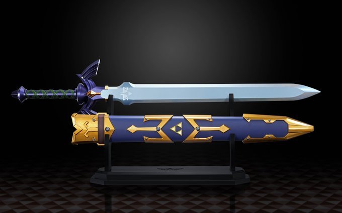 《塞尔达传说》巨匠之剑模子现已经开启预约 总长约105厘米