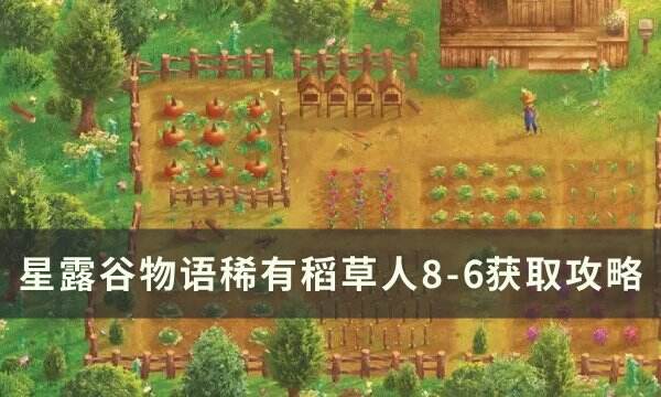 《星露谷物语》珍奇乌鸦8-6怎么获得 稀有稻草人