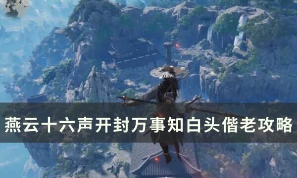 《燕云十六声》白头偕老任务怎么做 开封万事知白头偕老攻略