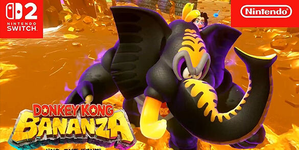 《咚奇刚：蕉力全开》DLC「DK岛&绿宝石淘金」预告发布