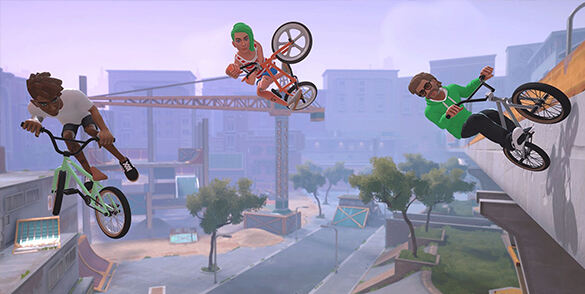 动作类运动游戏《Streetdog BMX》将于1月14日发售