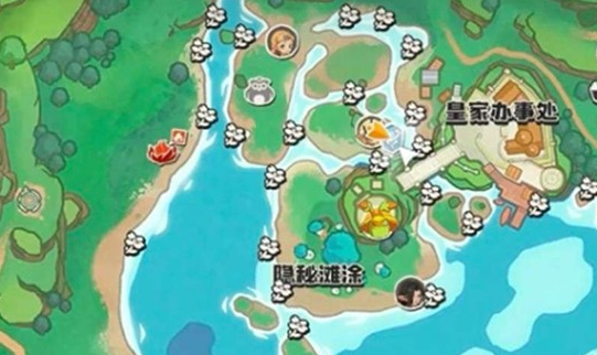 洛克王国世界地图有哪些区域 洛克王国世界地图区域介绍