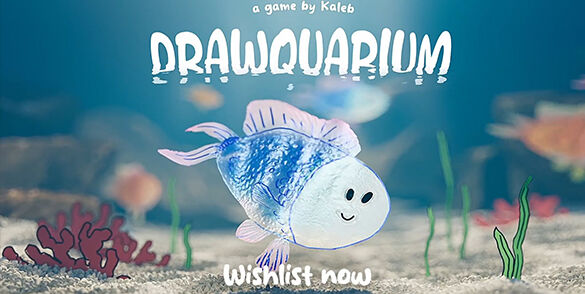 水族箱沙盒游戏《Drawquarium》将于11月14日推出！试玩已上线