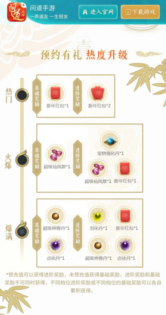 《问道》手游新年大服今日开启预约 明星大玩家田雨喊你领福利