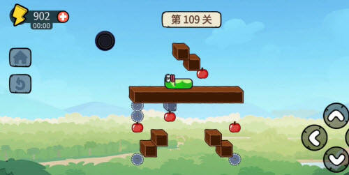 《贪吃的苹果蛇》第109关通关攻略