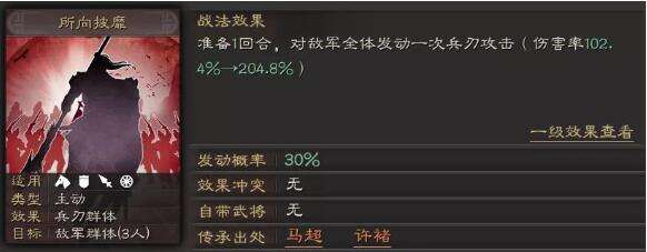 《三国志战略版》马超战法搭配组合推荐