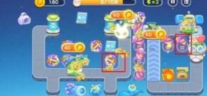 《保卫萝卜4》太空穿越第9关满星攻略