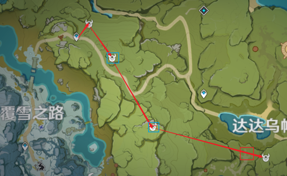 《原神》3.5骗骗花讨伐路线