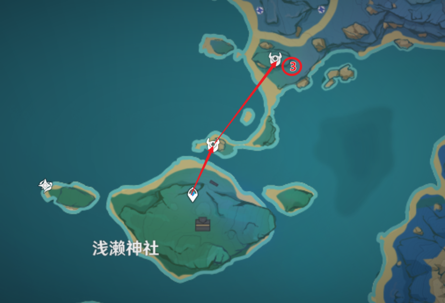 《原神》3.5骗骗花讨伐路线