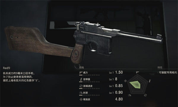 生化危机4重制版枪械图鉴