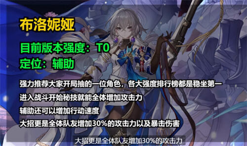 崩坏星穹铁道新手五星角色推荐