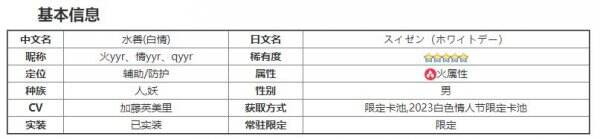 《世界弹射物语》水善白情角色技能怎么样 水善