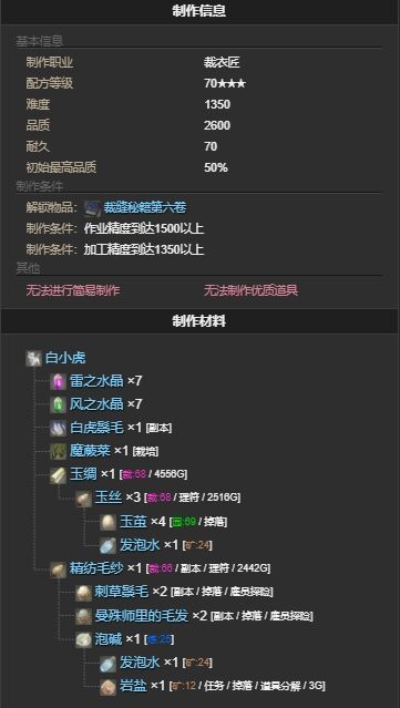 ff14白小虎宠物怎么获得 ff14白小虎获得方法