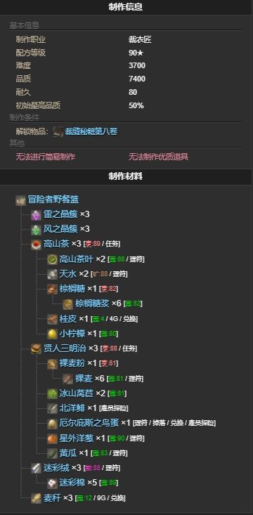 ff14冒险者野餐篮宠物怎么获得 ff14冒险者野餐篮获得方法