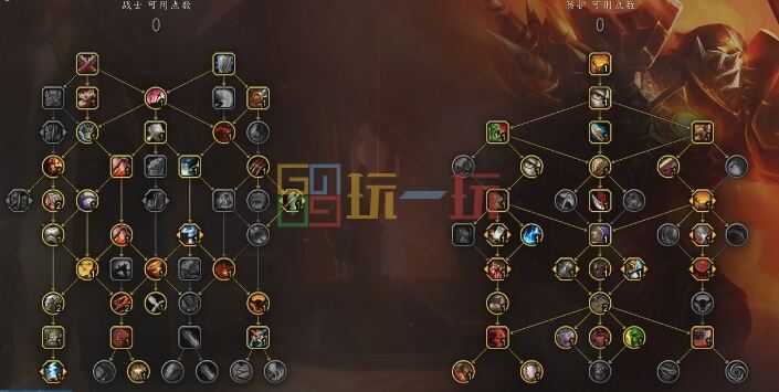 魔兽世界正式服防战天赋加点 魔兽世界data-index=