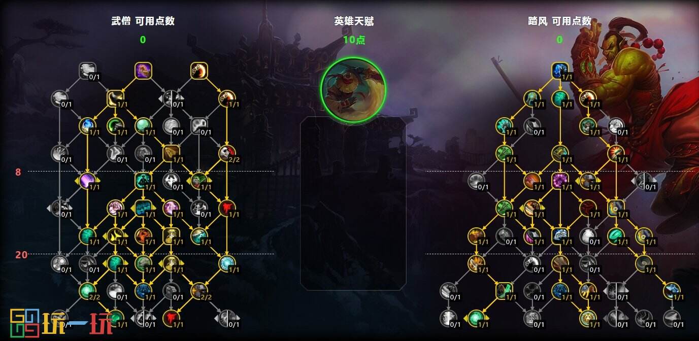 魔兽世界11.0前夕踏风天赋 魔兽世界正式服踏风攻略