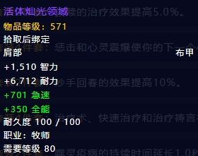 魔兽世界11.0戒律牧套装效果是什么 戒律牧套装属性效果分享