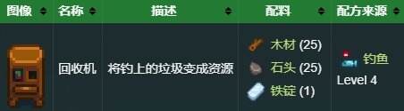 星露谷物语回收机怎么获得 回收机获取攻略详情