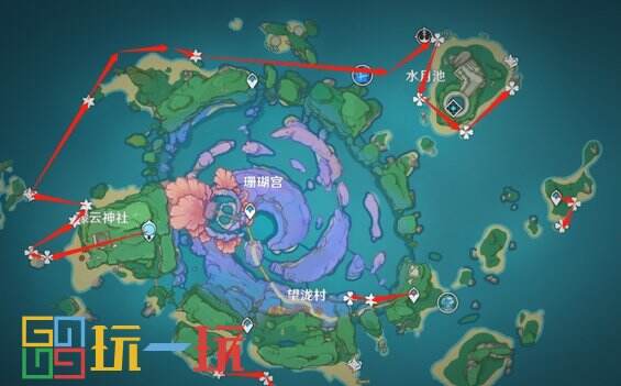 原神楓原萬葉的突破材料在哪 海靈芝最新采集路線匯總