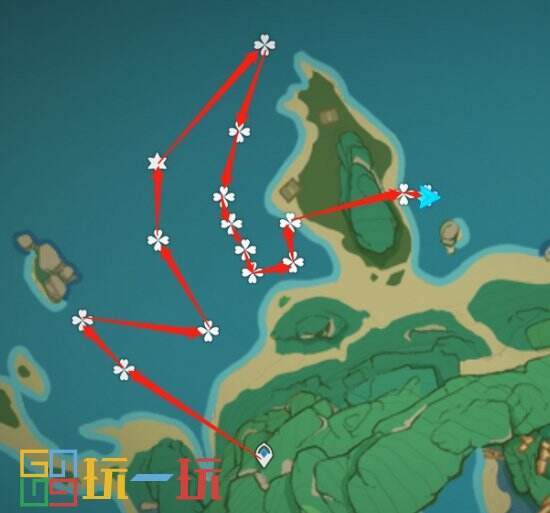 原神楓原萬葉的突破材料在哪 海靈芝最新采集路線匯總