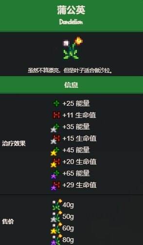 星露谷物语蒲公英在哪里获得 蒲公英获取位置介绍