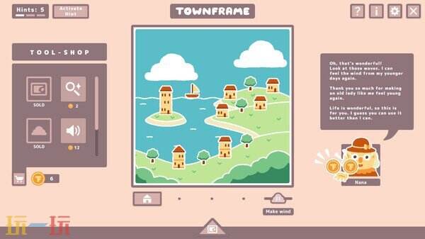 休閑解謎《Townframe》已在Steam推出售價(jià)29元