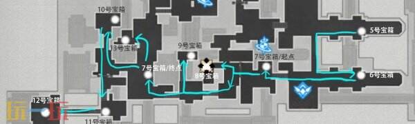 崩坏星穹铁道迴星港宝箱位置图 迴星港11个宝箱全收集