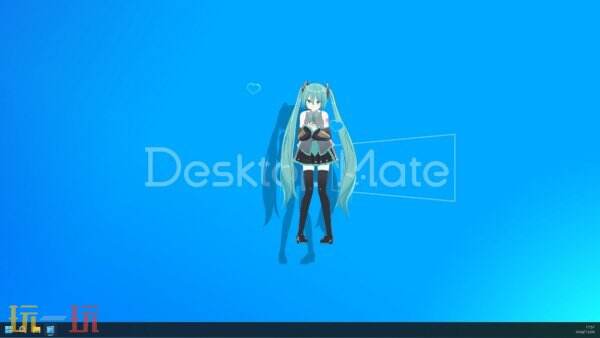 免費桌面寵物《Desktop Mate》即將推出 DLC包含初音未來