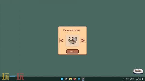 桌面宠物养成模拟游戏《屏幕猫》现已上线Steam平台