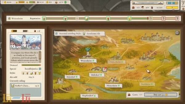 中世纪修道院经营《Ale Abbey》现已推出抢先体验版