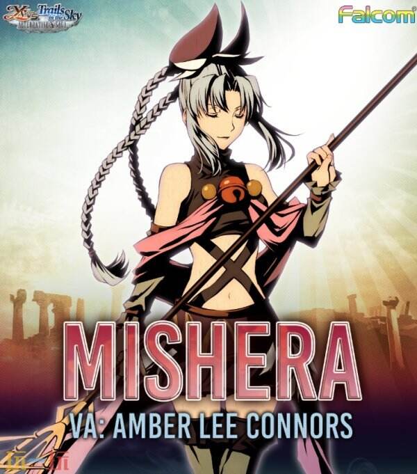 安柏·李·康娜丝将为《伊苏vs.空之轨迹：抉择传奇》中Mishera配音