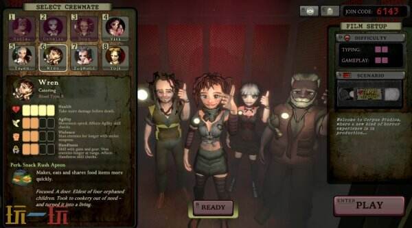 多人合作生存恐怖《Blood Typers》现已正式发售