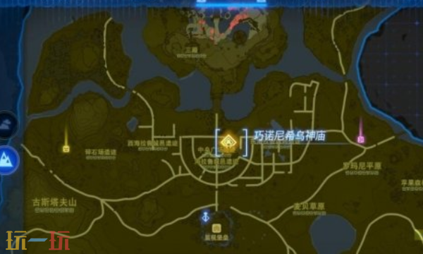 塞尔达王国之泪中央海拉鲁神庙在哪里 中央海拉鲁神庙位置大全