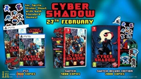 《Cyber Shadow》实体版本即将限量发售